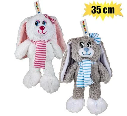 Besties Plush Bunny With Scarf 35cm Assorted